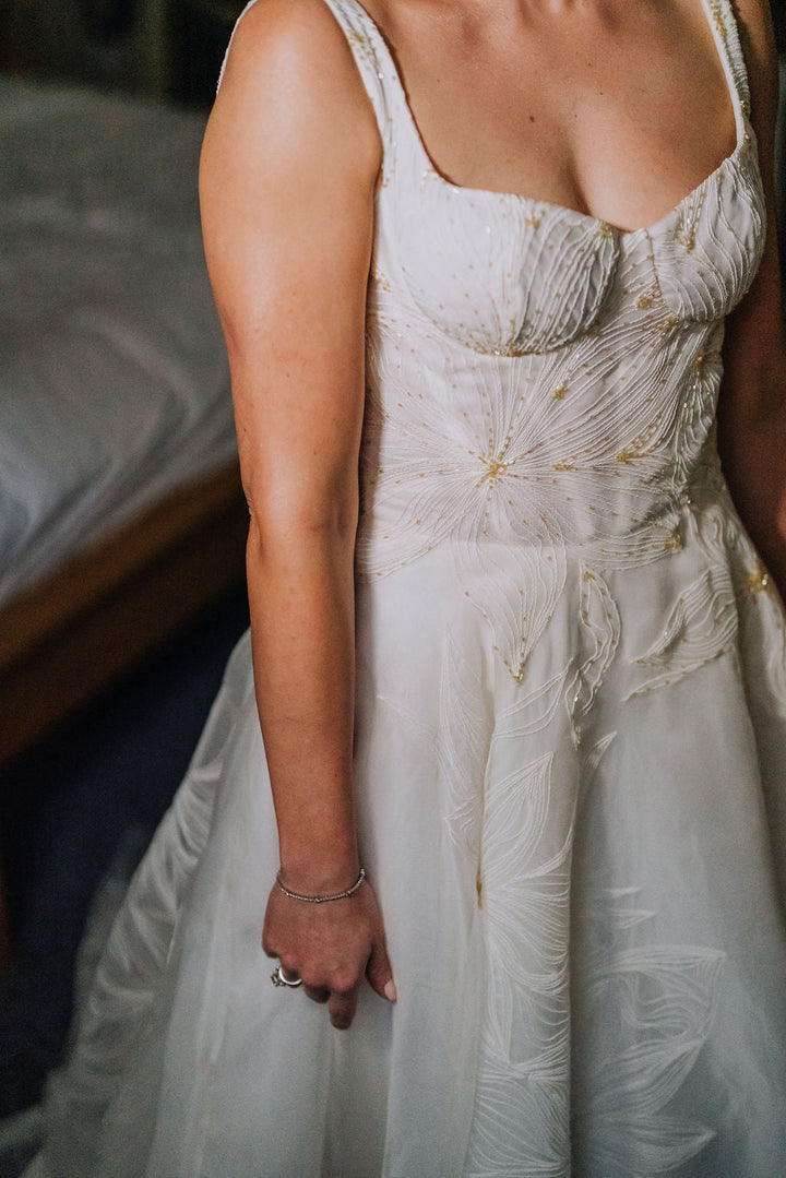 Bespoke Emma Beaumont dress