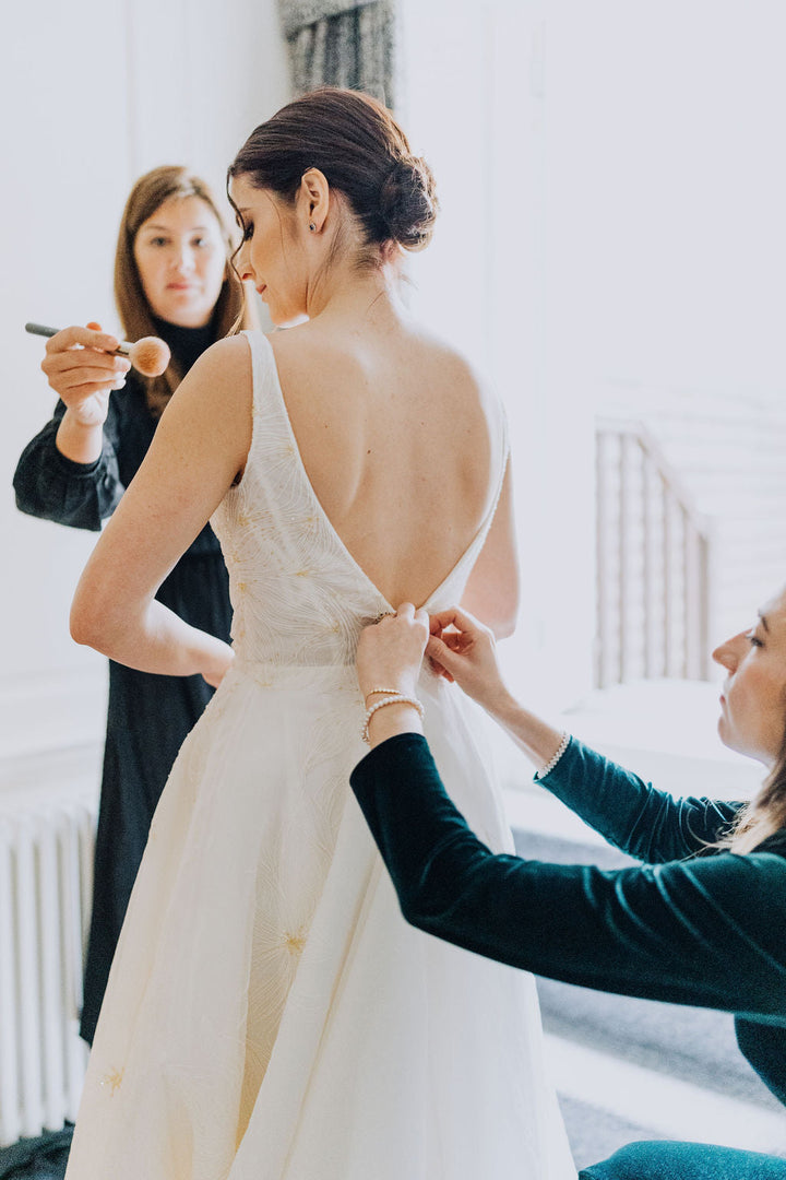 Bespoke Emma Beaumont dress