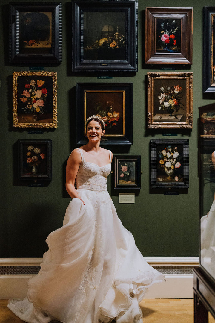 Bespoke Emma Beaumont dress