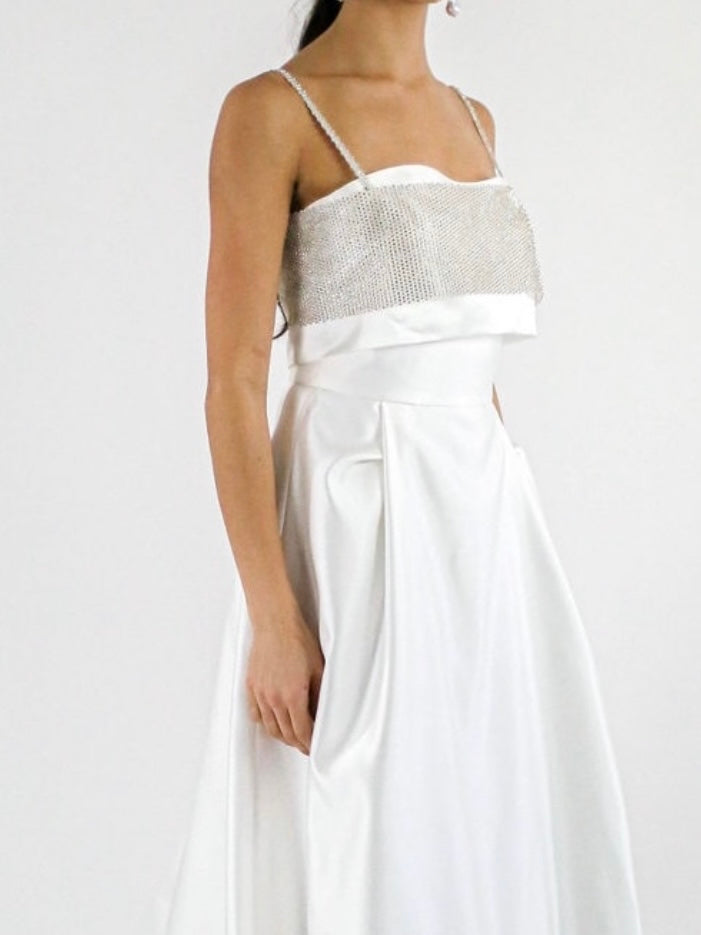 2207 Wedding Ceremony Dress Close View