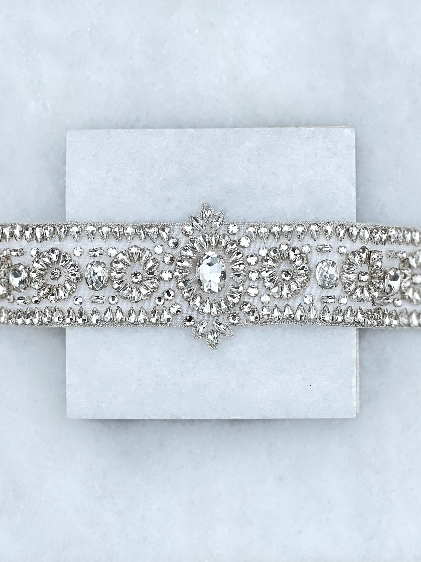 Close View Aria Crystal Belt Bridal Accessory