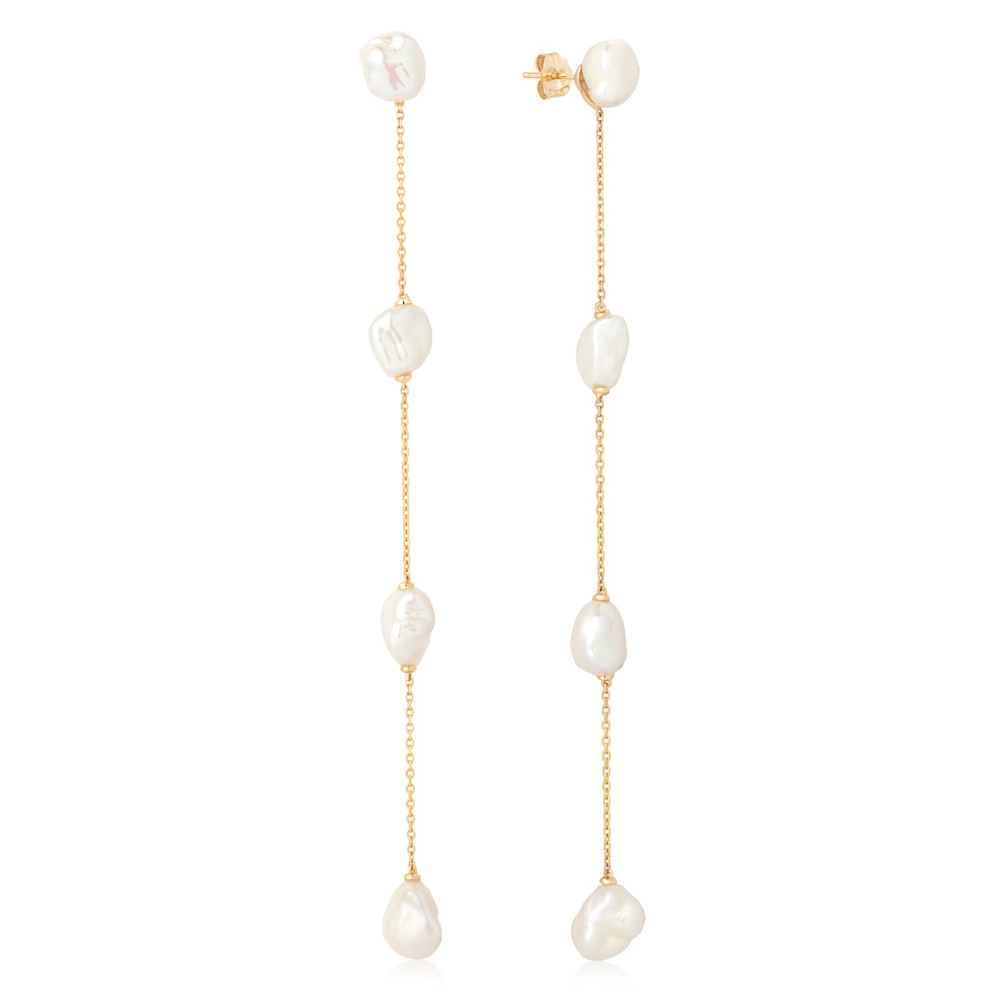 Alba Baroque Peal Drop Earrings