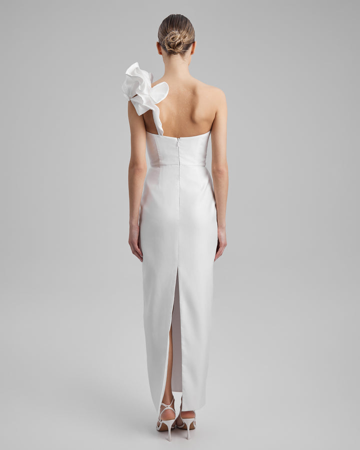 Gigi dress with frill