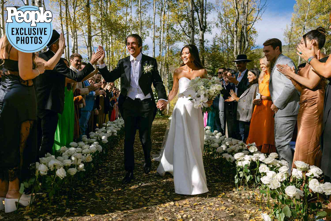 Worn by VIP bride Caelynn Miller-Keyes, showcased in PEOPLE magazine.
