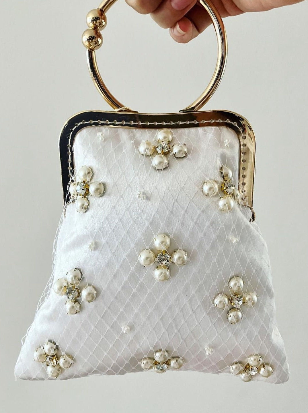 Bridal wristlet best sale