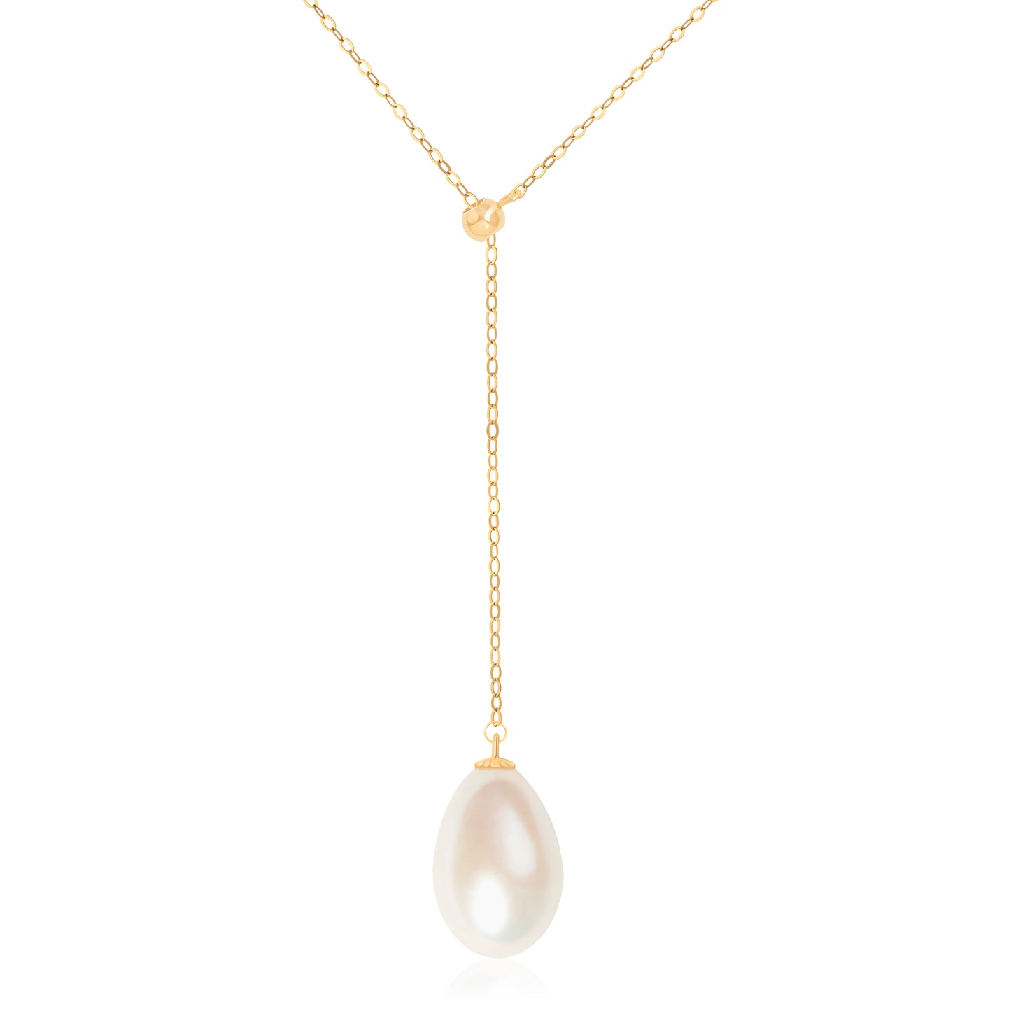 Blakely Teardrop Pearl Necklace
