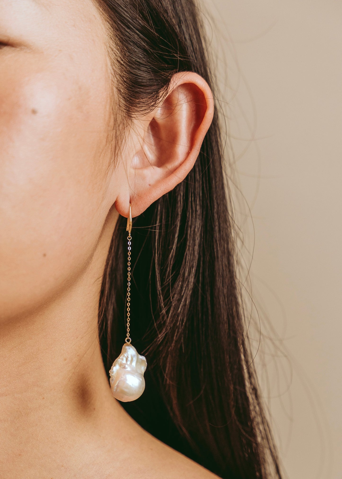 Gaia Baroque Drop Earring