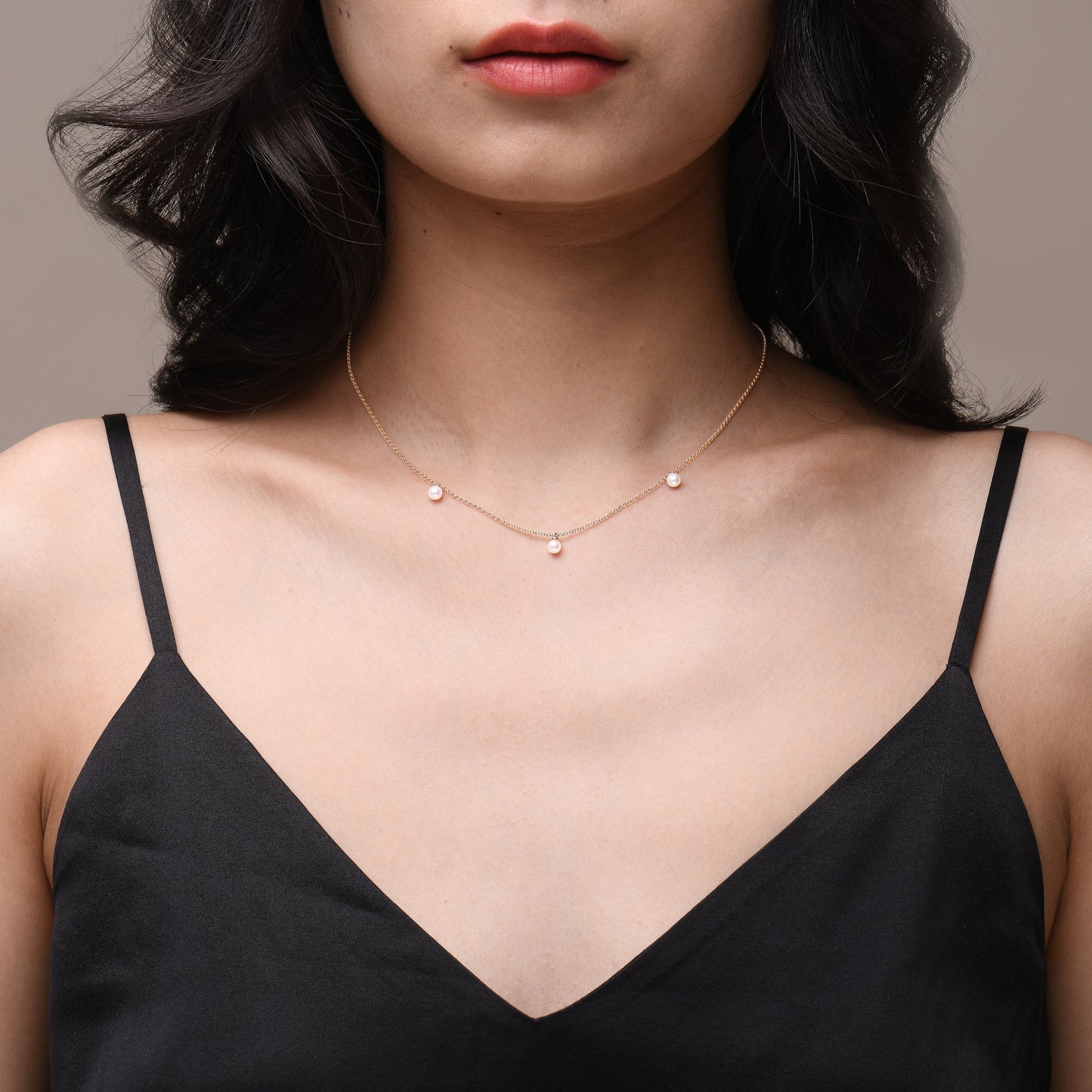 Matilda Mini Pearl Necklace