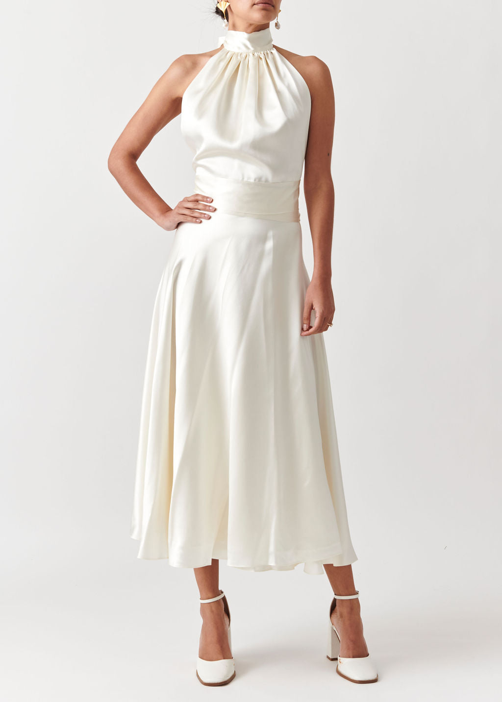 Midi Wrap Skirt