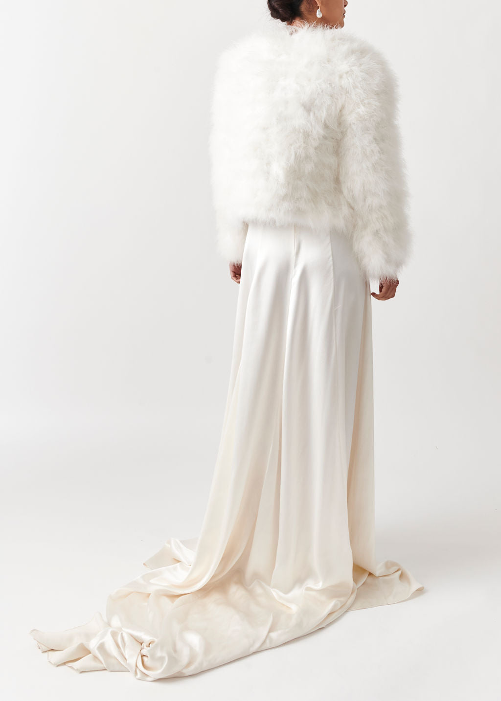 Feather jacket