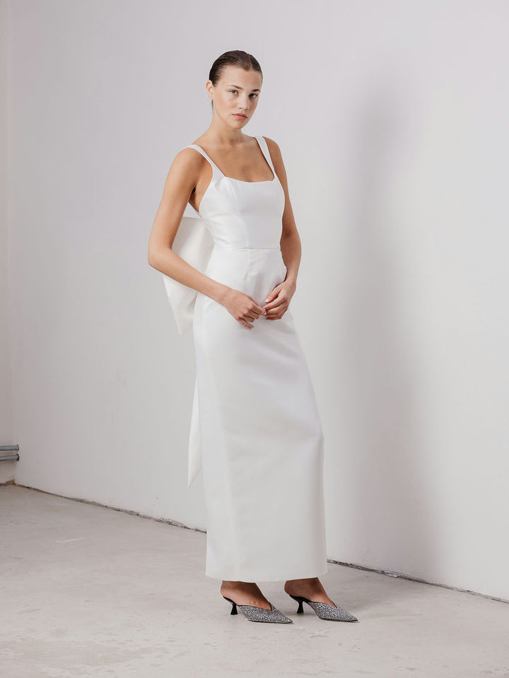 Ida dress & oversized bow