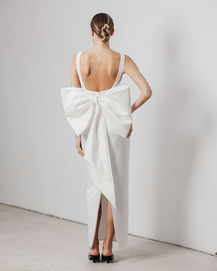 Ida dress & oversized bow