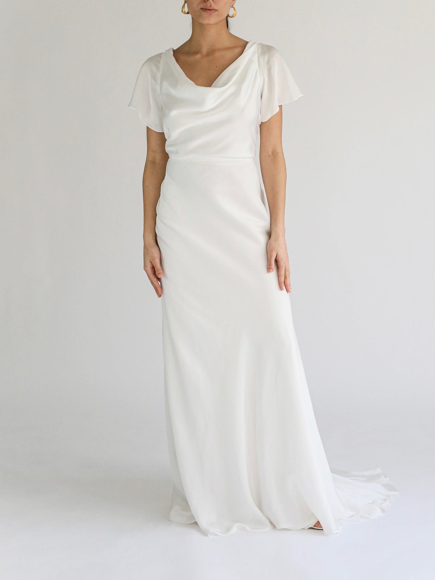Aria Column Skirt Wedding Dress Style