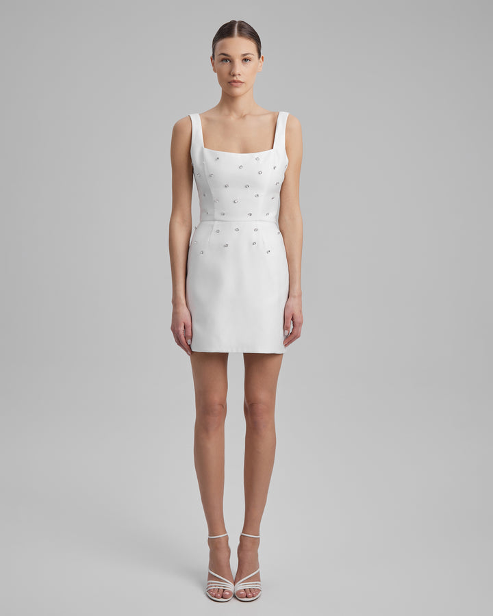 Luna dress with diamonds