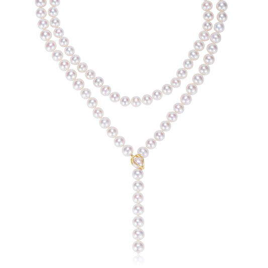 Audrey pearl Necklace Bridal Accessory