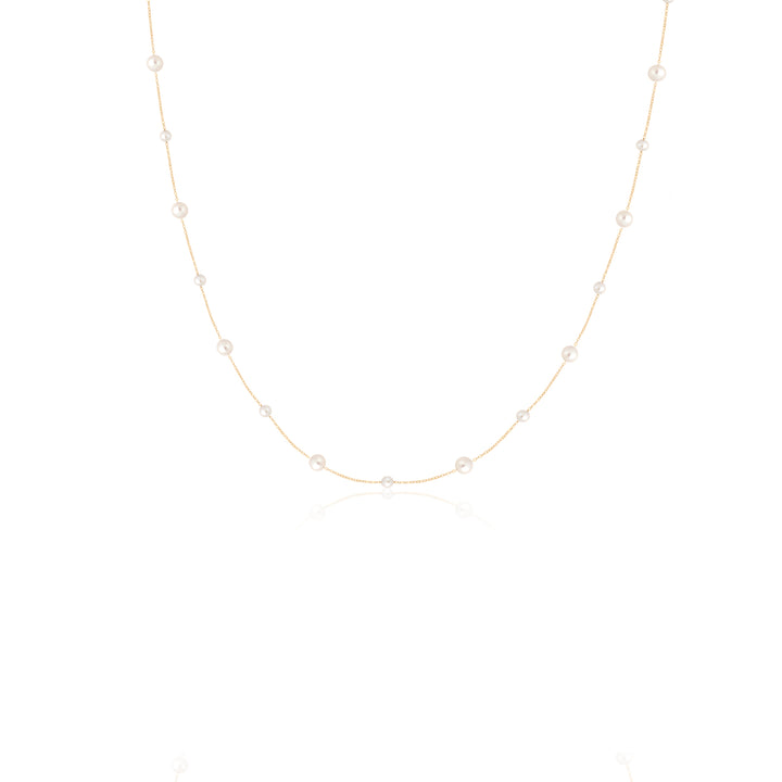 Kelly Floating Pearl Necklace