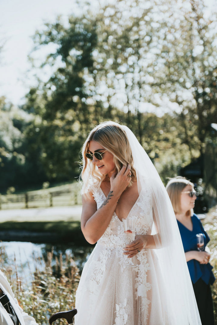 Lace Trim Veil